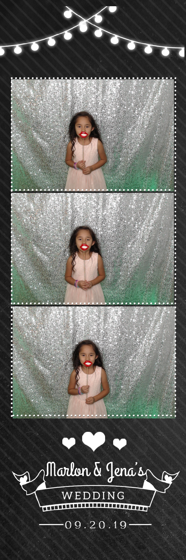 Jena and Marlon's Wedding | View more photos from the event at gallery.photoboothbillings.com/u/PhotoBoothBillings/Jena-and-Marlons-Wedding